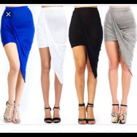 Short Wine Maxi skirt - Picture 4 of 4